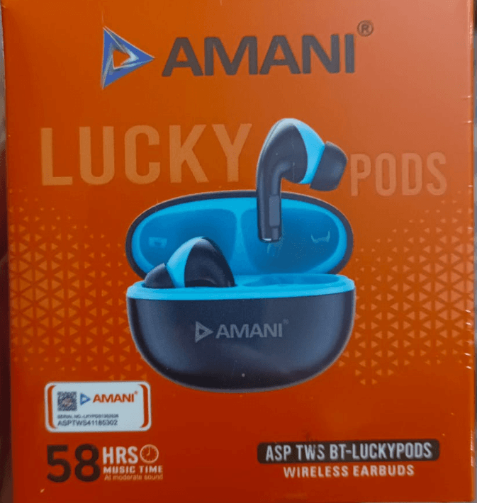 Amani Lucky Pods Tws Wireless Earbuds