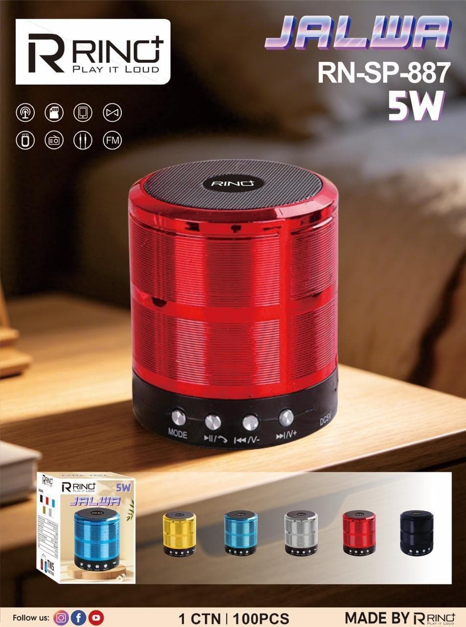 RRING JALWA RN-SP-887 Portable Bluetooth Mini Speaker