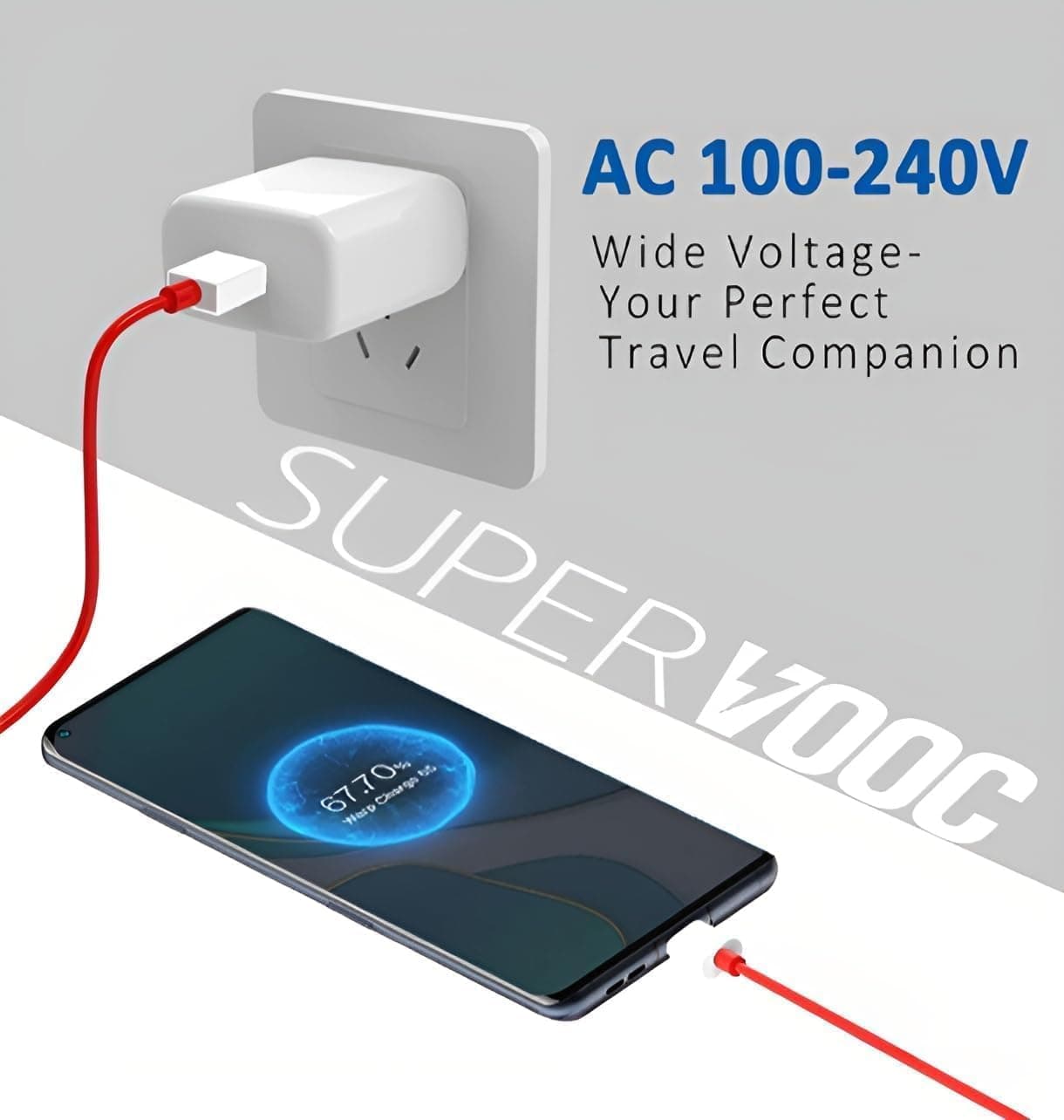Realme 85W SuperVOOC Fast Charging Travel Adapter image 4
