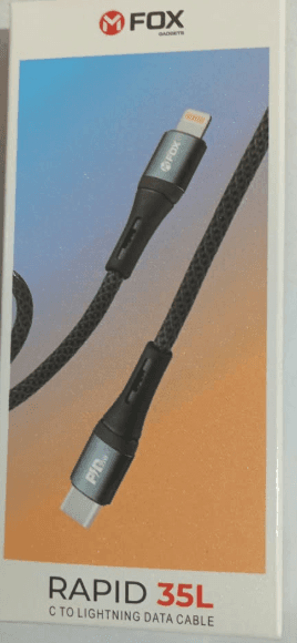 FOX GADGETS RAPID 35W C To Lightning Data Cable