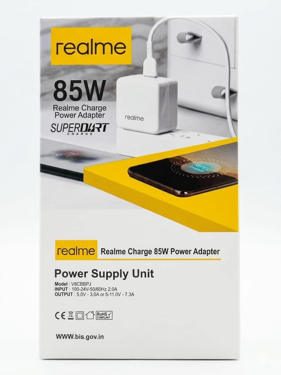 Realme 85W SuperDart Charge Power Adapter