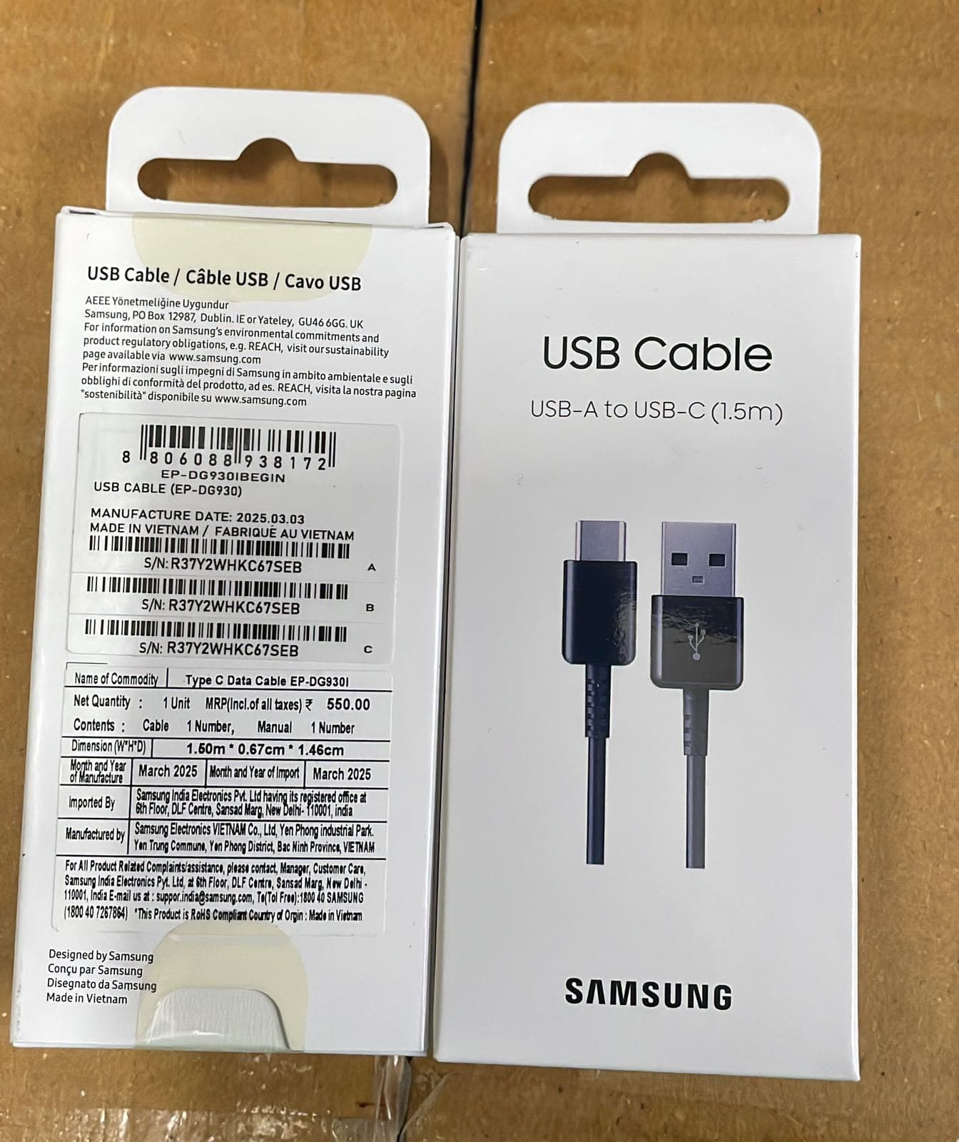 Samsung USB-A To Type-C Cable