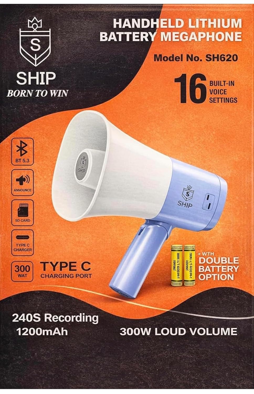 KBK Handheld Lithium Battery Megaphone image 5