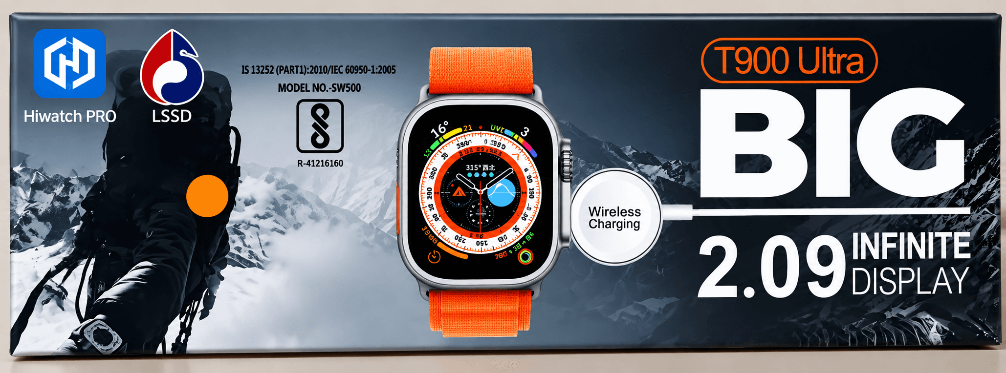 T900 Ultra Big Smartwatch
