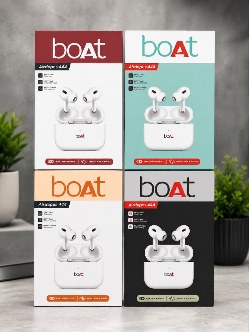 Boat Eardopes 444. 40 H Total Battery