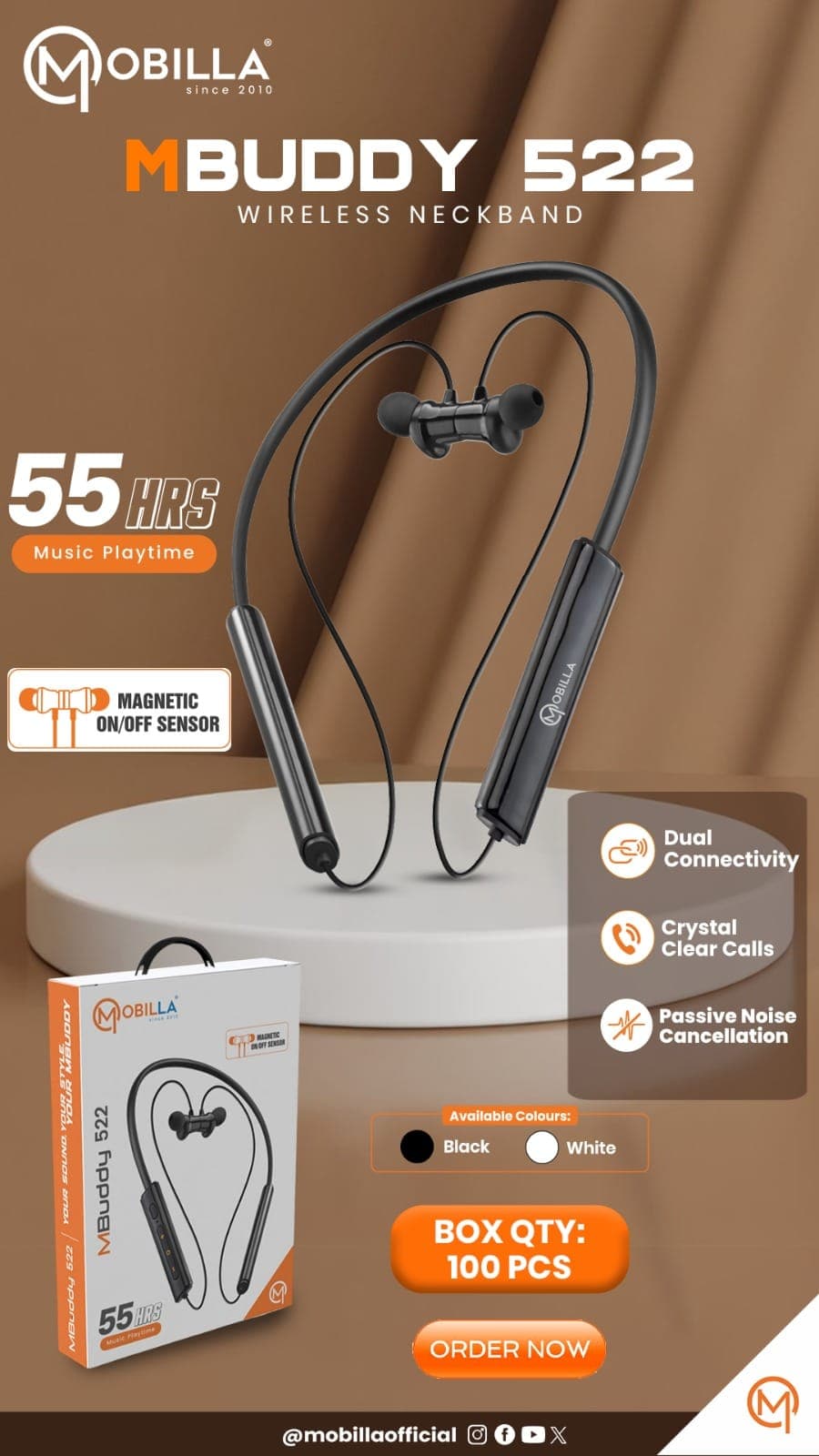 Mobilla Buddy 522 Wireless Neckband