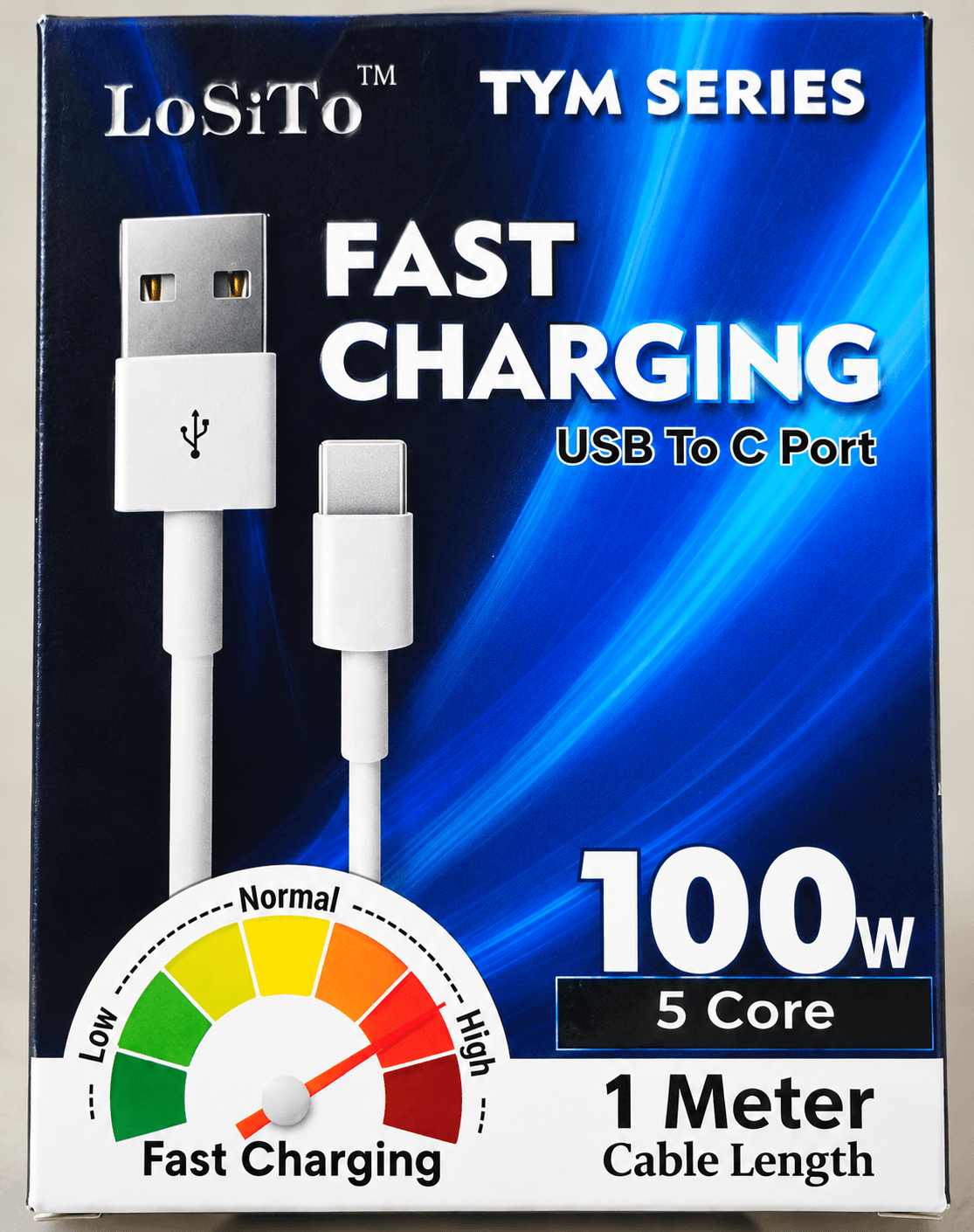 LoSiTo TYM Series 100W Fast Charging Cable