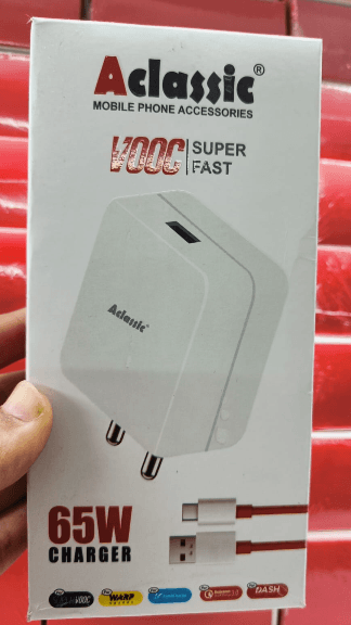 Vooc Super Fast Charger 65 W