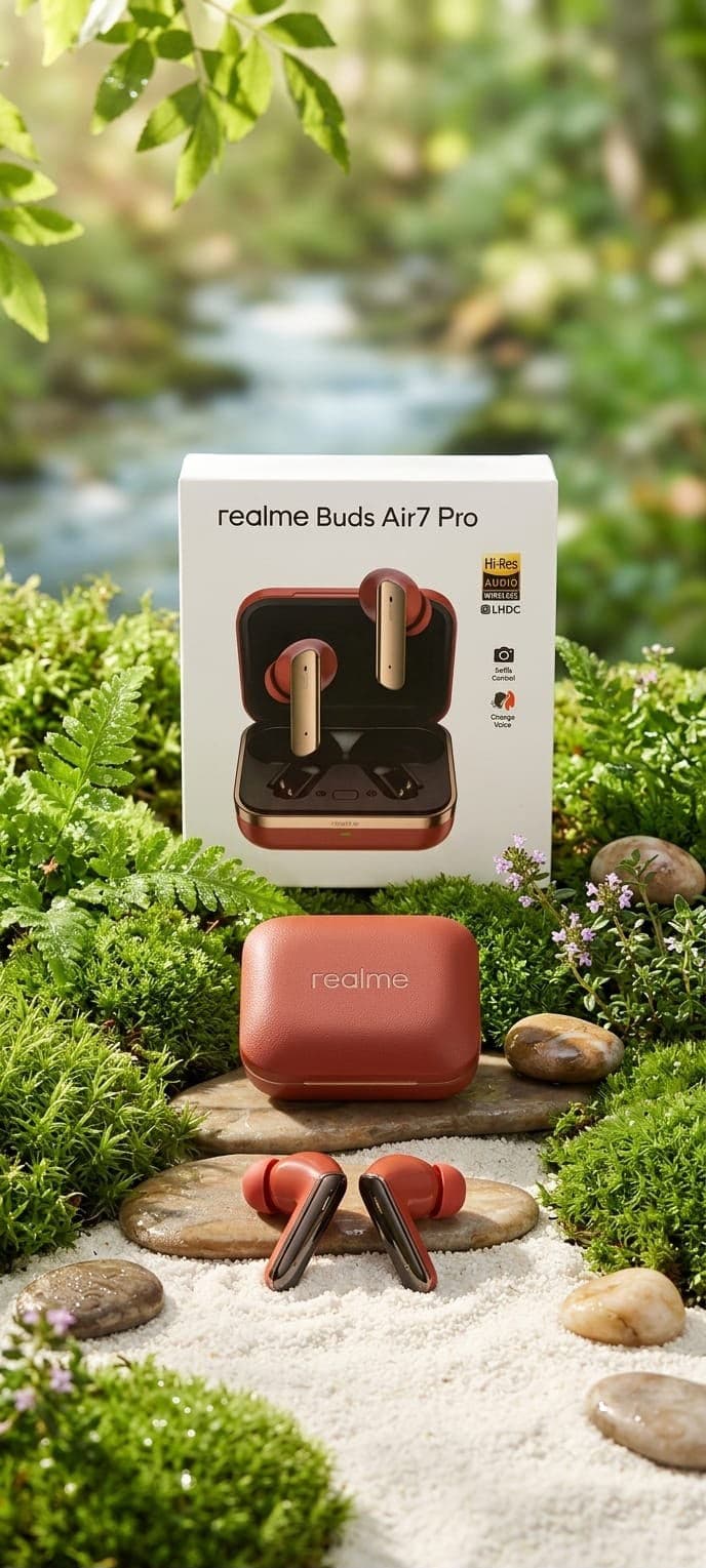 Realme Buds Air 7 Pro True Wireless Stereo (TWS) Earbuds