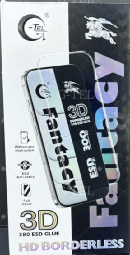 G-TEL 3D Borderless 380 ESD Glue Tempered Glass