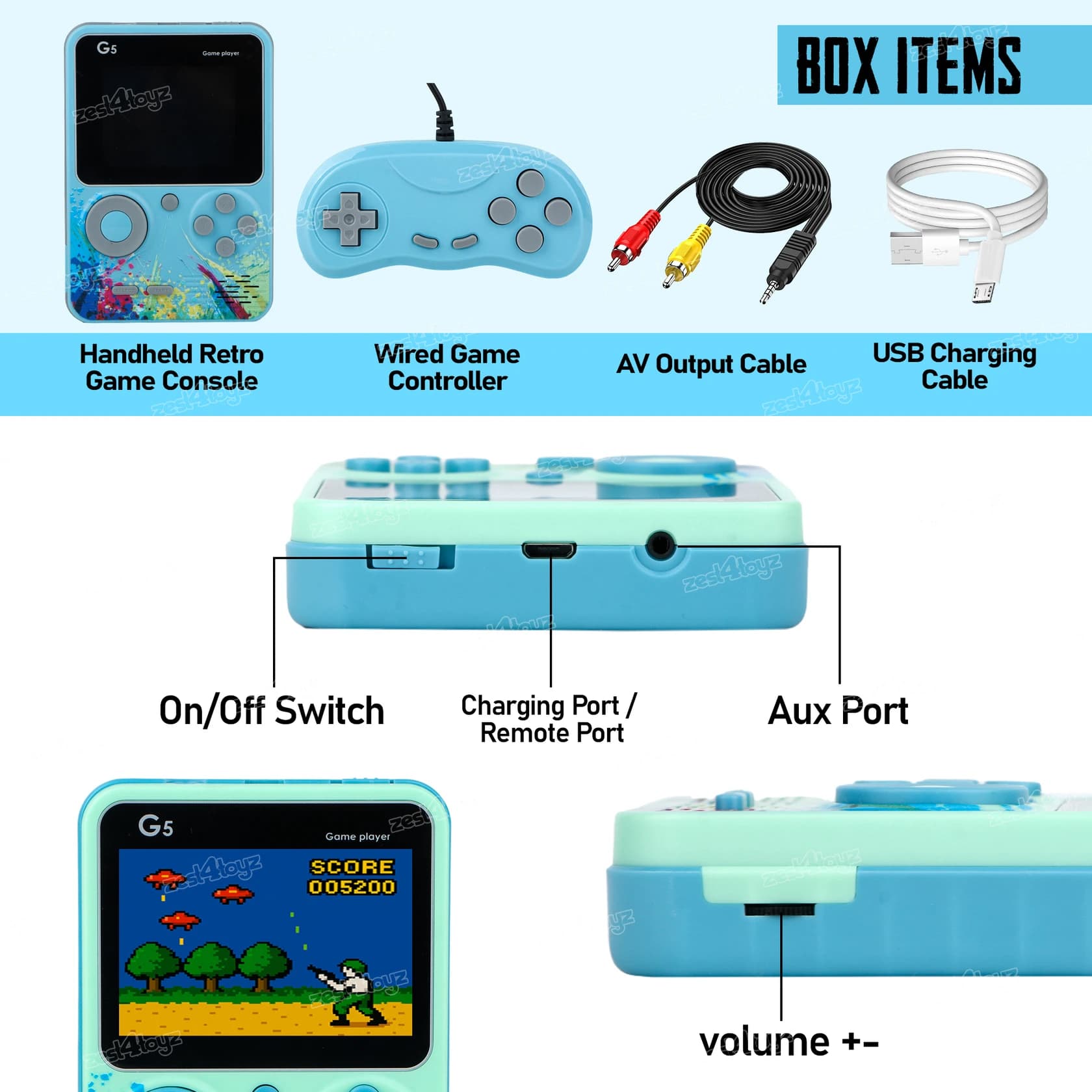 Retro Handheld Gaming Console image 2