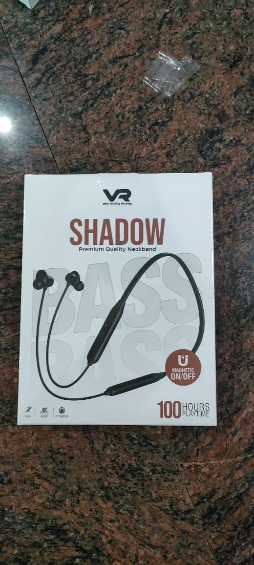 VR Shadow Premium Quality Bluetooth Neckband image 2