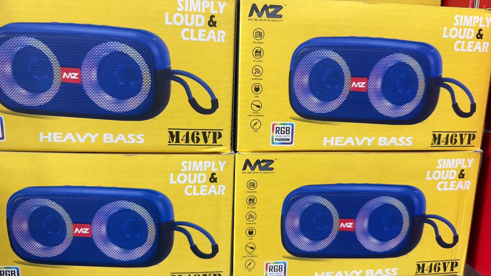 MZ A006 Portable Wireless Bluetooth Speaker