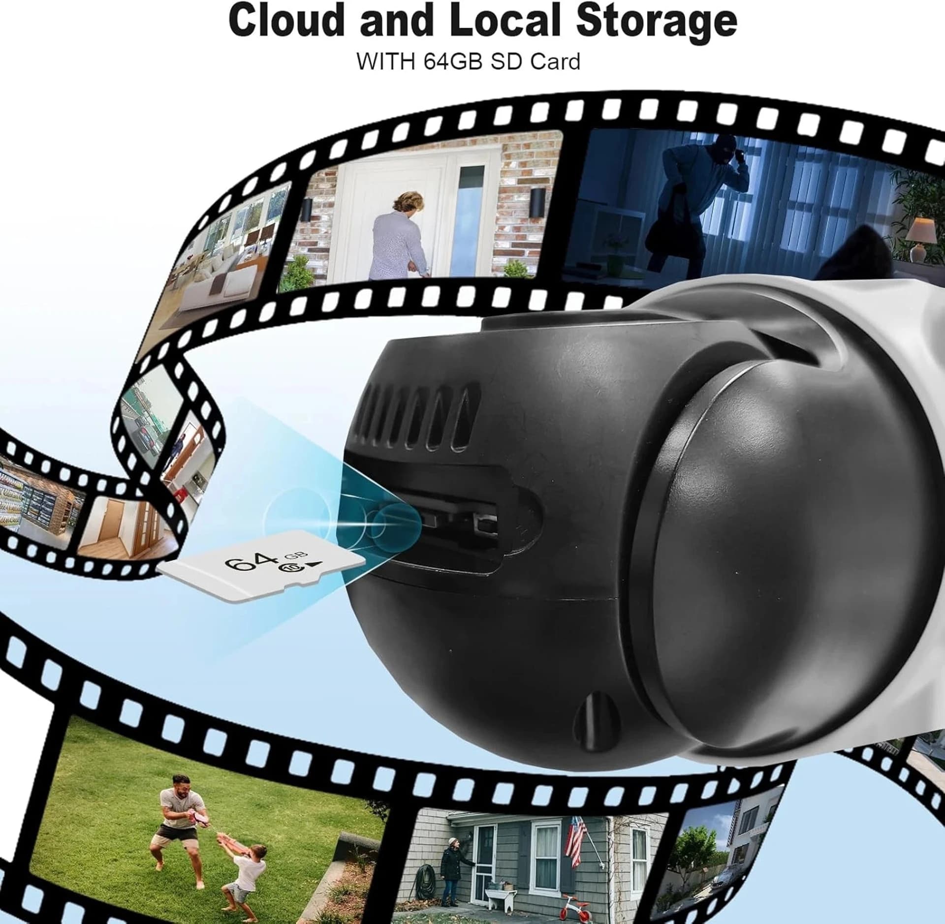 WiFi Solar PTZ Smart Security Camera image 4