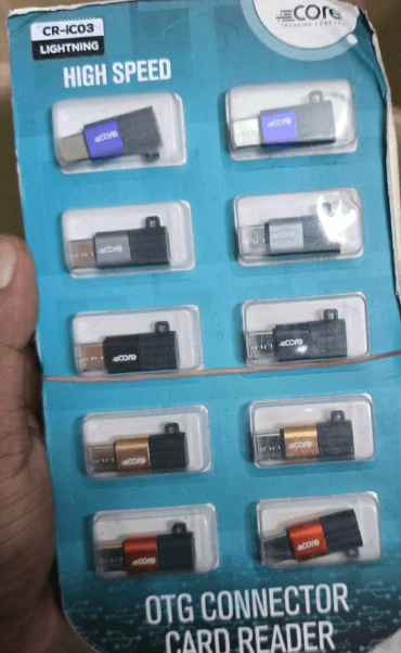 ECore CR-IC03 Lightning OTG Connector Card Reader