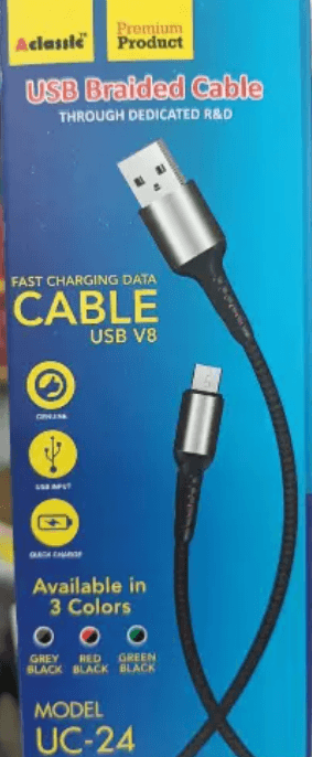 Usb Braided Cable UC-24