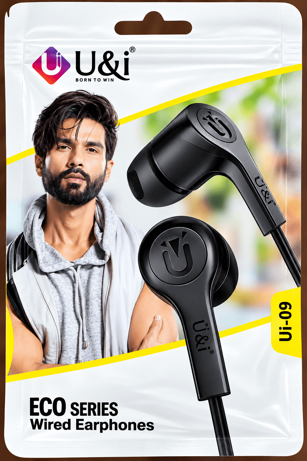U&i Eco Series Wired Earphones (UI-09)