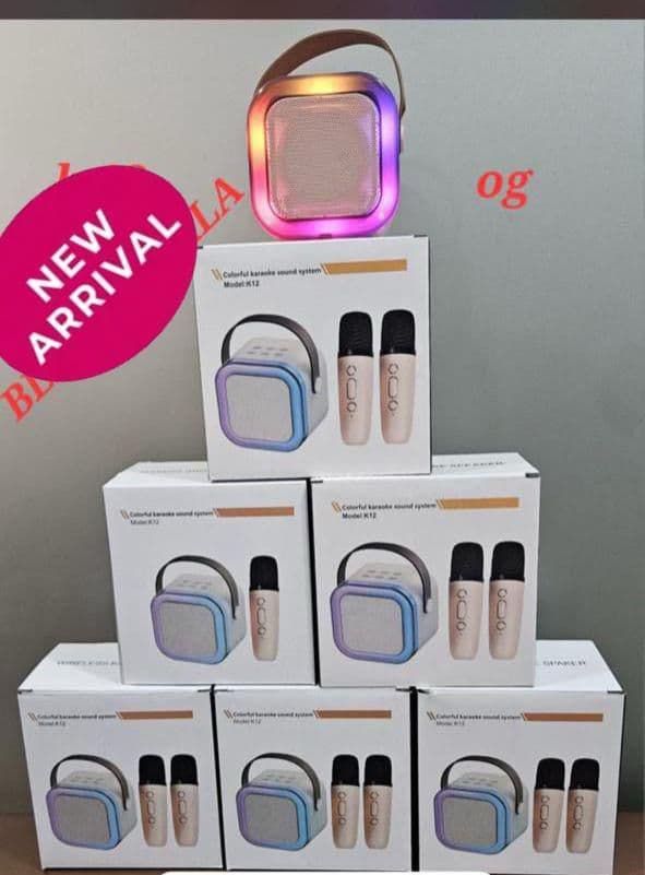 Bluetooth Karaoke Speaker with Mic image 2