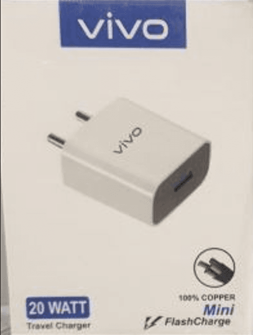 Vivo 20W Mini FlashCharge Travel Charger