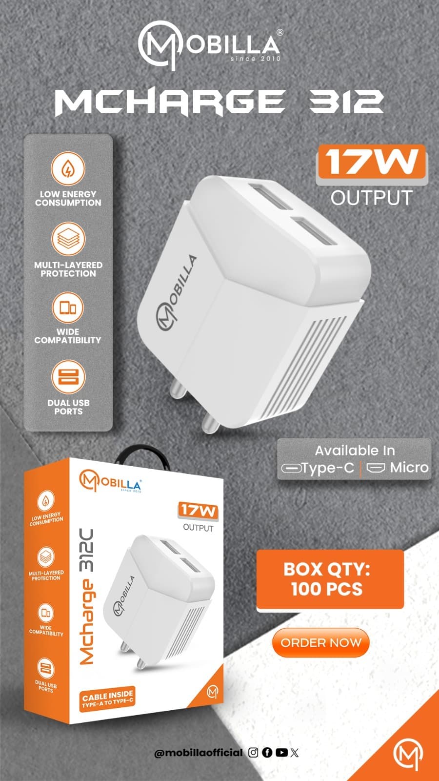 M Charge 312