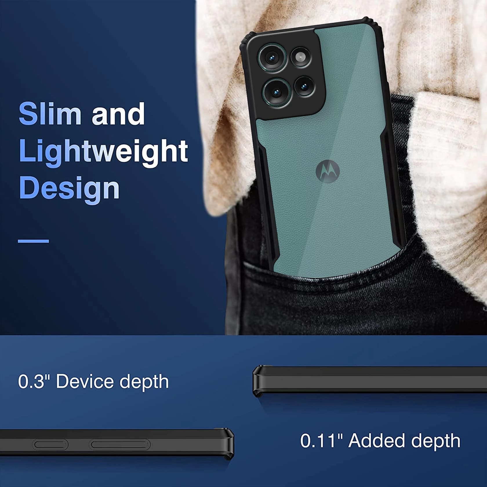 SMARTPOCKET Back Cover for Moto Edge 50 image 5