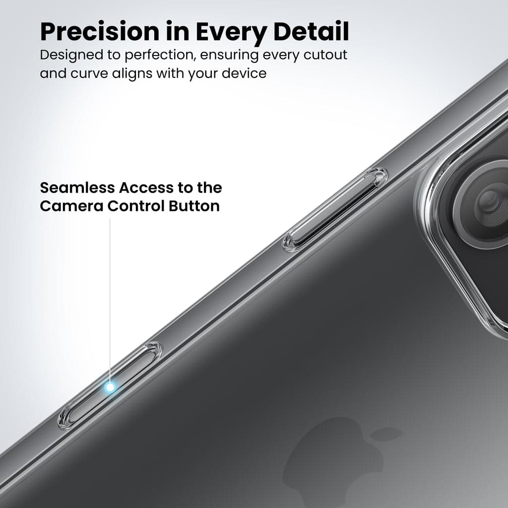 Anti-Yellow Clear Case for iPhone 16 | Crystal Clear Protection