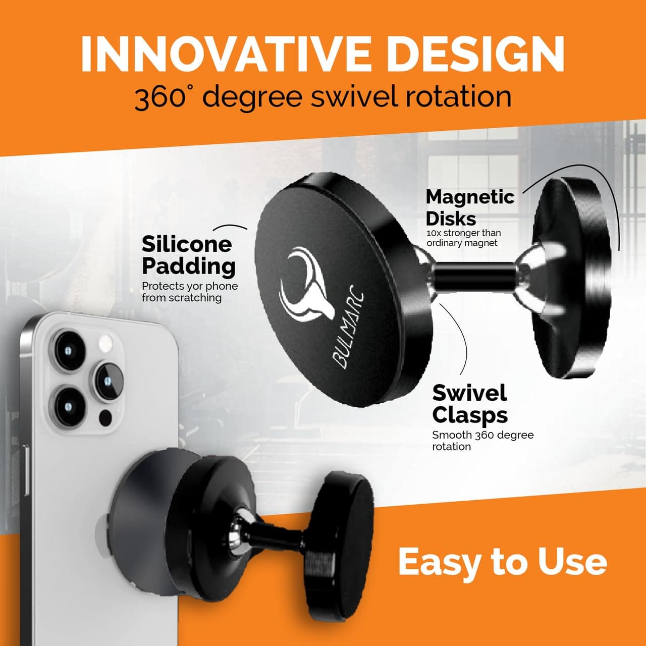 BULMARC Magnetic Mobile Phone Holder image 4