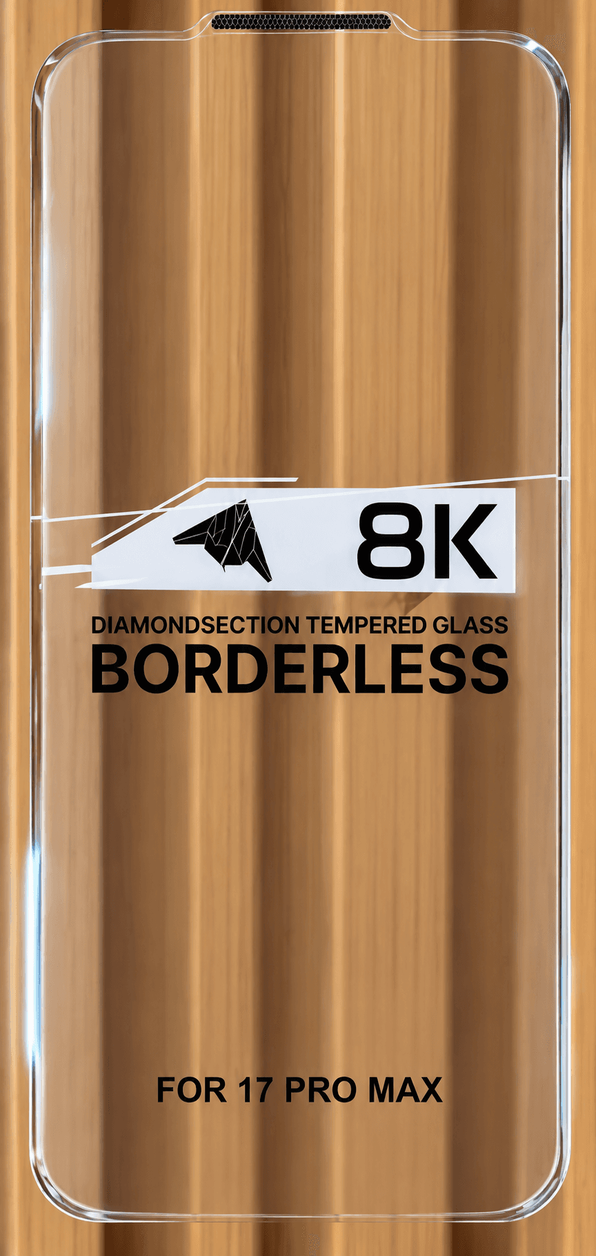 FLAYR 8K BORDERLESS DIMOND CURVED GLASS