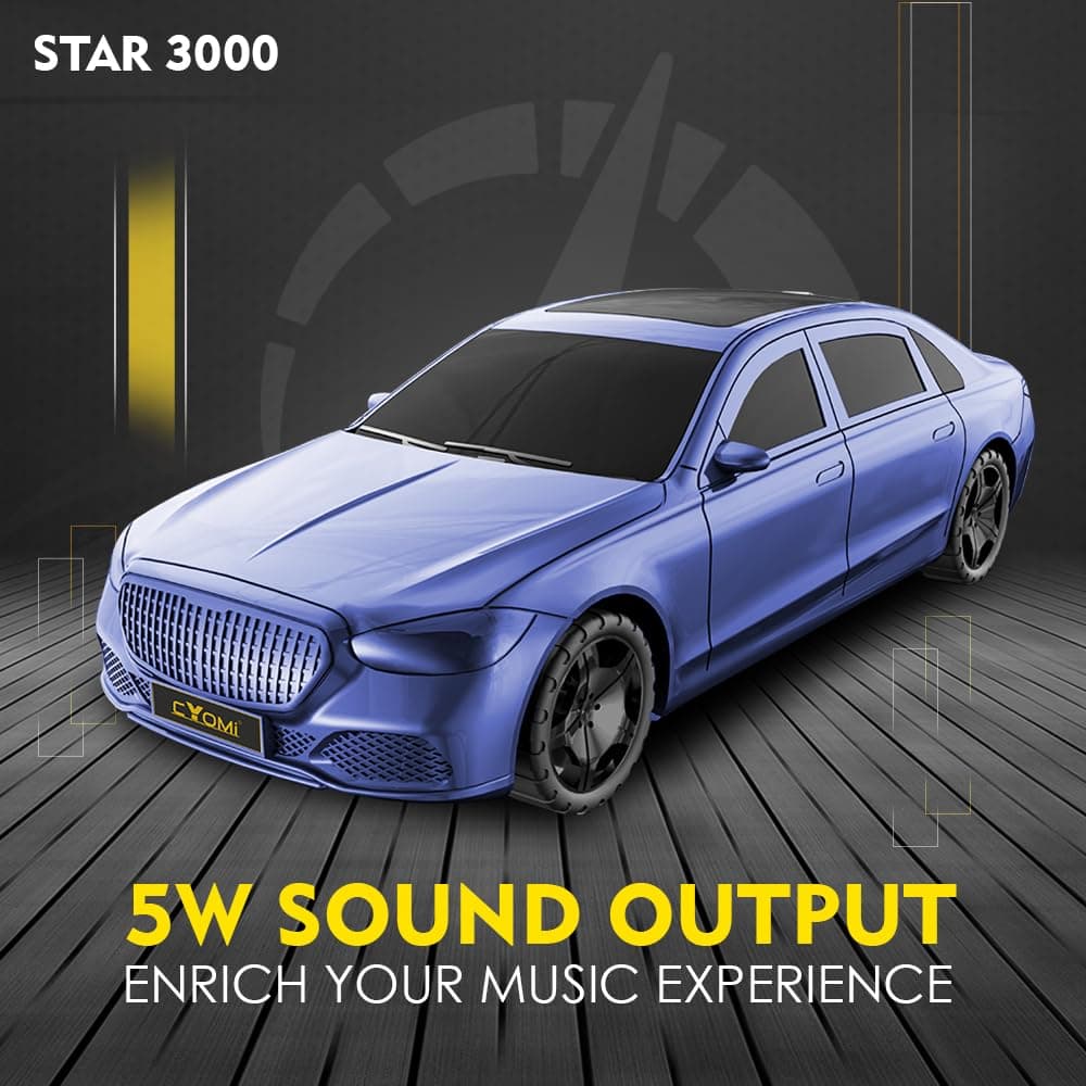 QUCIN S1 Car Shape Wireless Speaker image 2