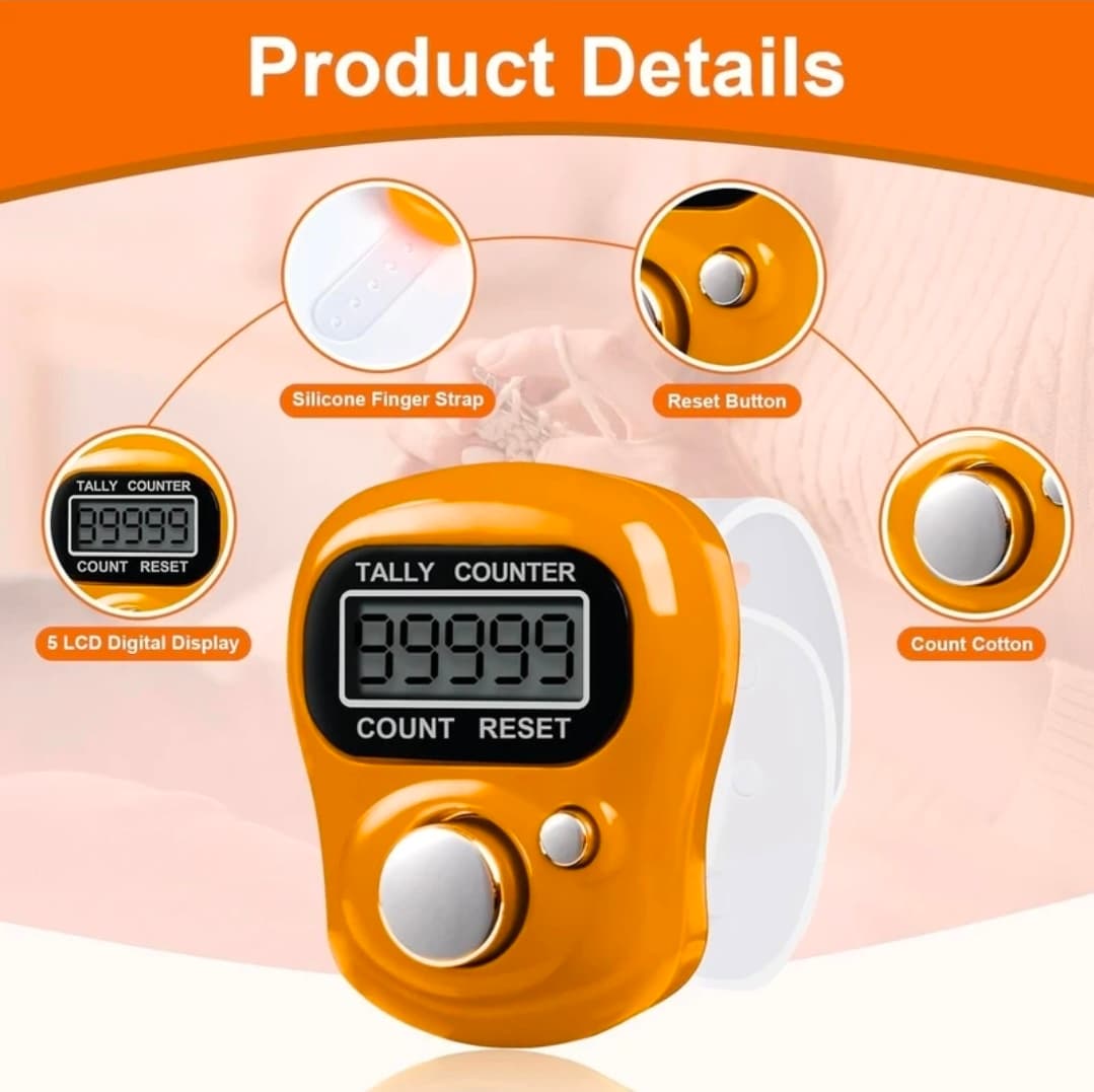 Digital finger tally counter image 3