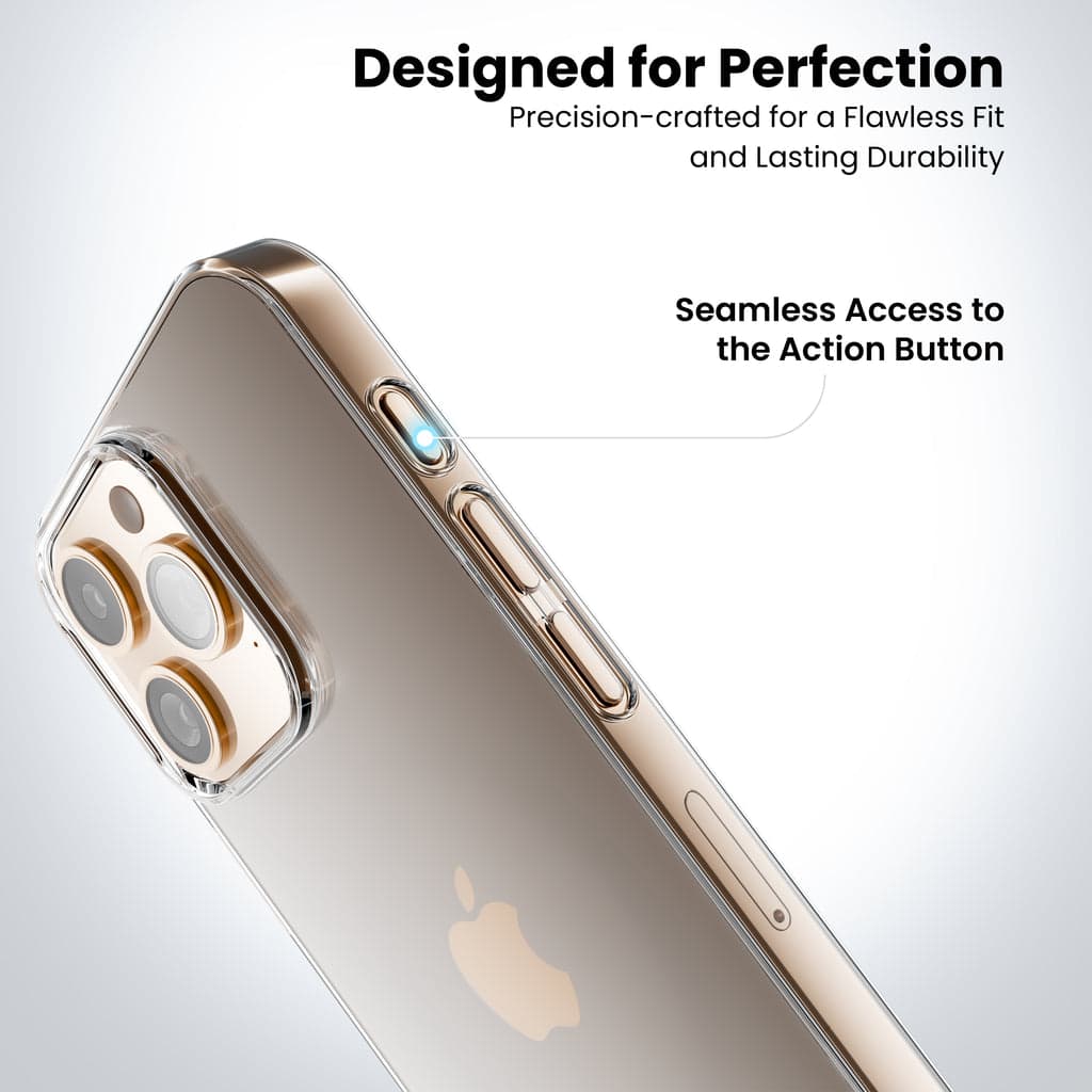 Anti-Yellow Clear Case – iPhone 17 | Crystal Clear Protection image 2