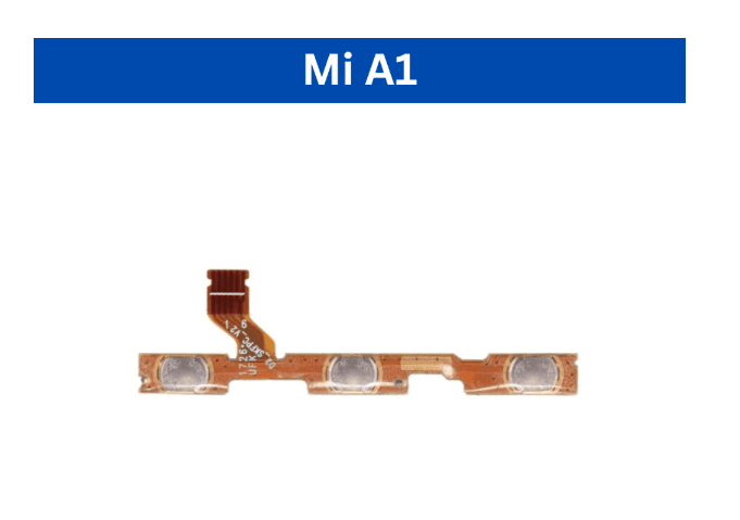 Mi A1 New /Mi A1 Old / Mi A2 Old /Mi A3 Old Power Volume Flex image 3