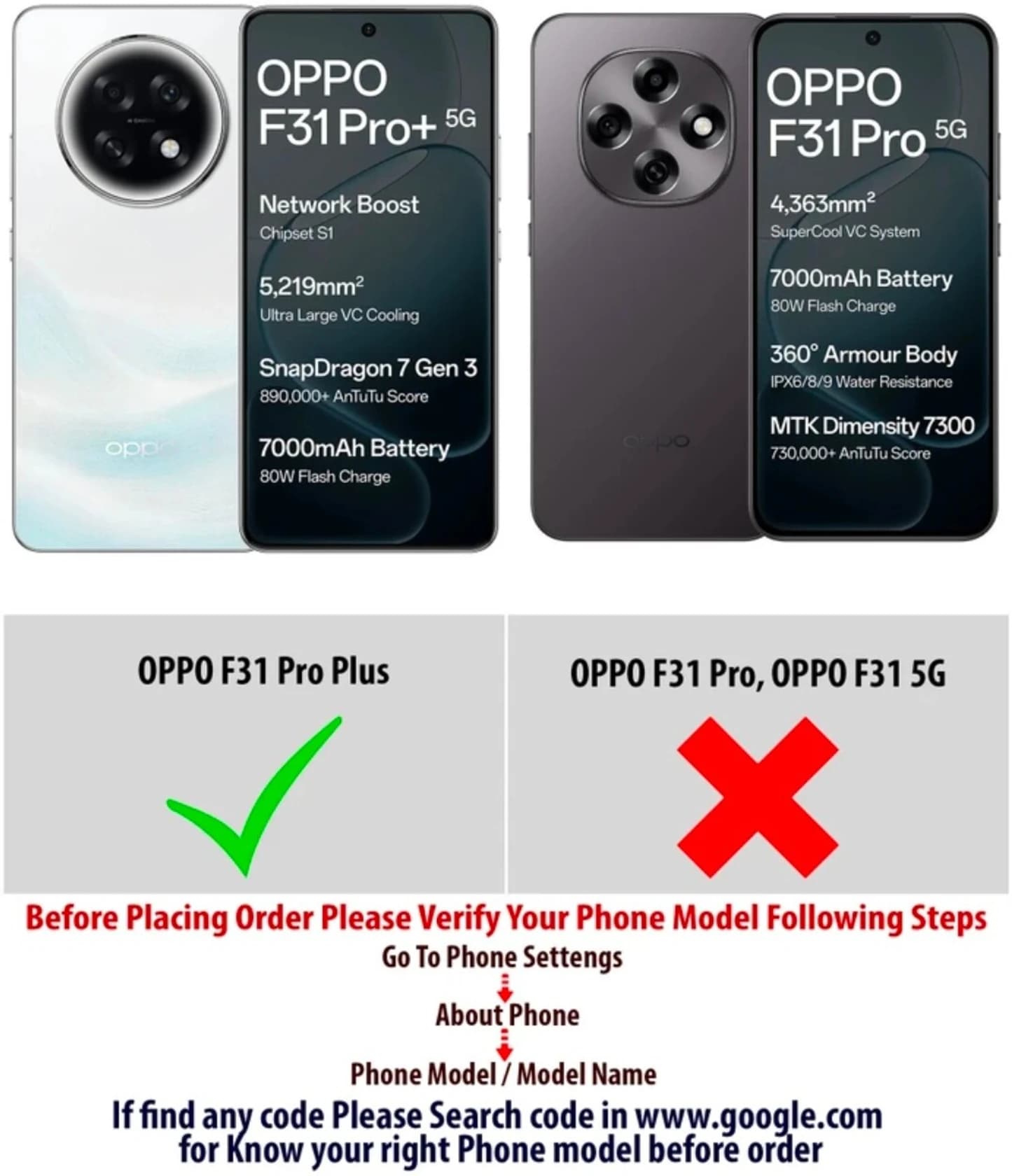 Back Cover for OPPO F31 image 2