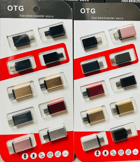Type-c / Micro Usb Otg (on-the-go) Adapter Pack