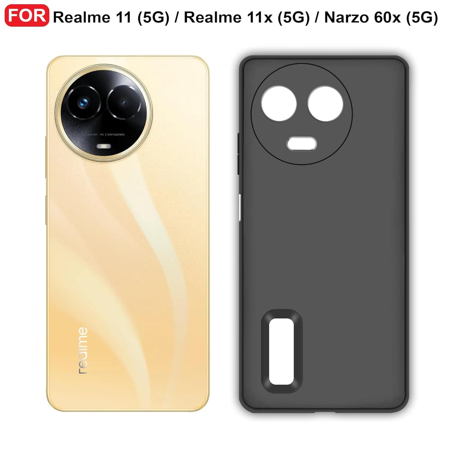 CEDO Back Cover for Realme 11 / 11x / Narzo 60x (5G) image 3