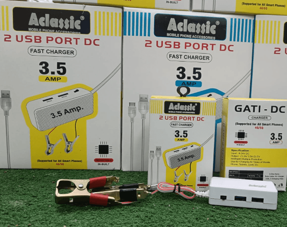 2 USB Port DC Charger 3.5 Amp. image 2