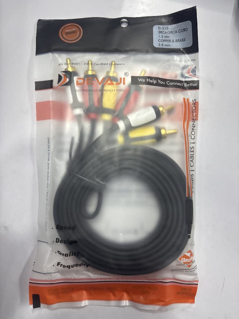 3RCA/3RCA CORD 1.5METER image 6