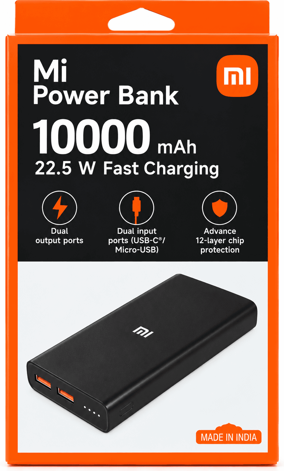 Redmi Power Bank 10000mAh 22.5W Fast Charging image 2