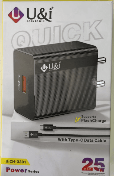U&i UiCH-3301 Power Series 25W Max Quick Fast Charger image 2
