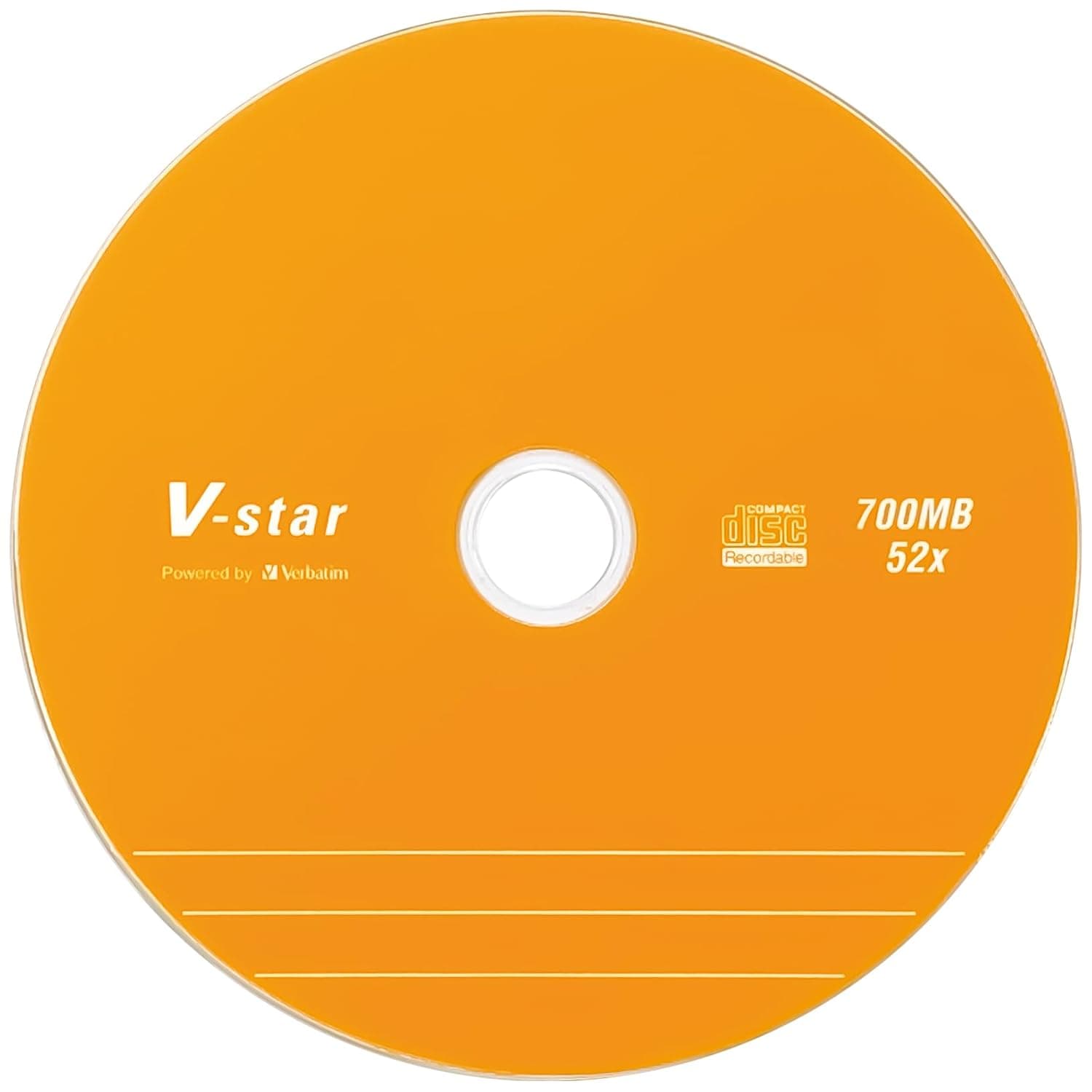 Vstar CDR 700MB 52X 50Pack Spindle image 5