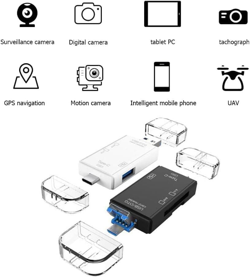 CX 17 6 in 1 OTG Card Reader image 2