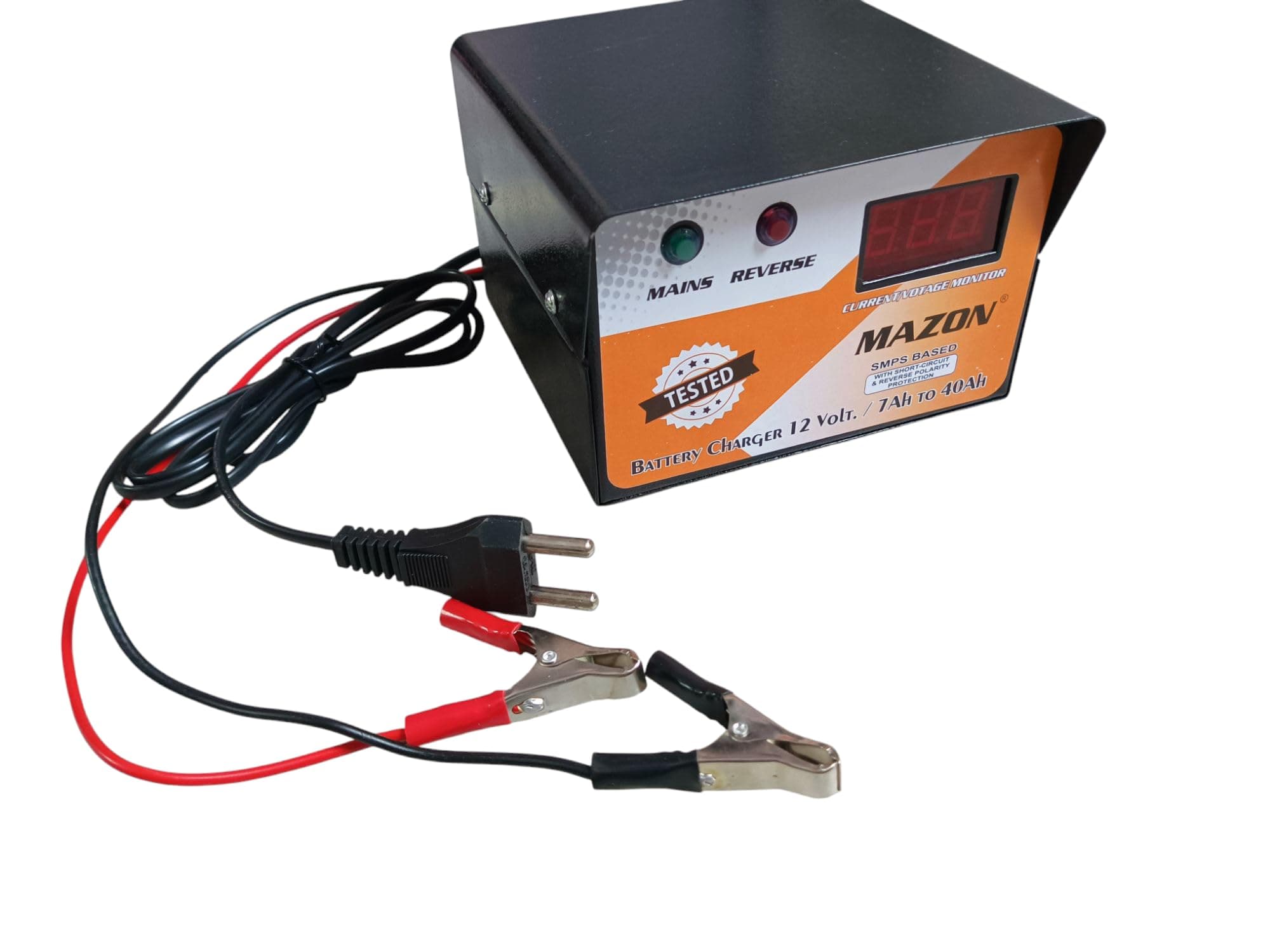SMPS Battery Charger with Digital Meter image 4