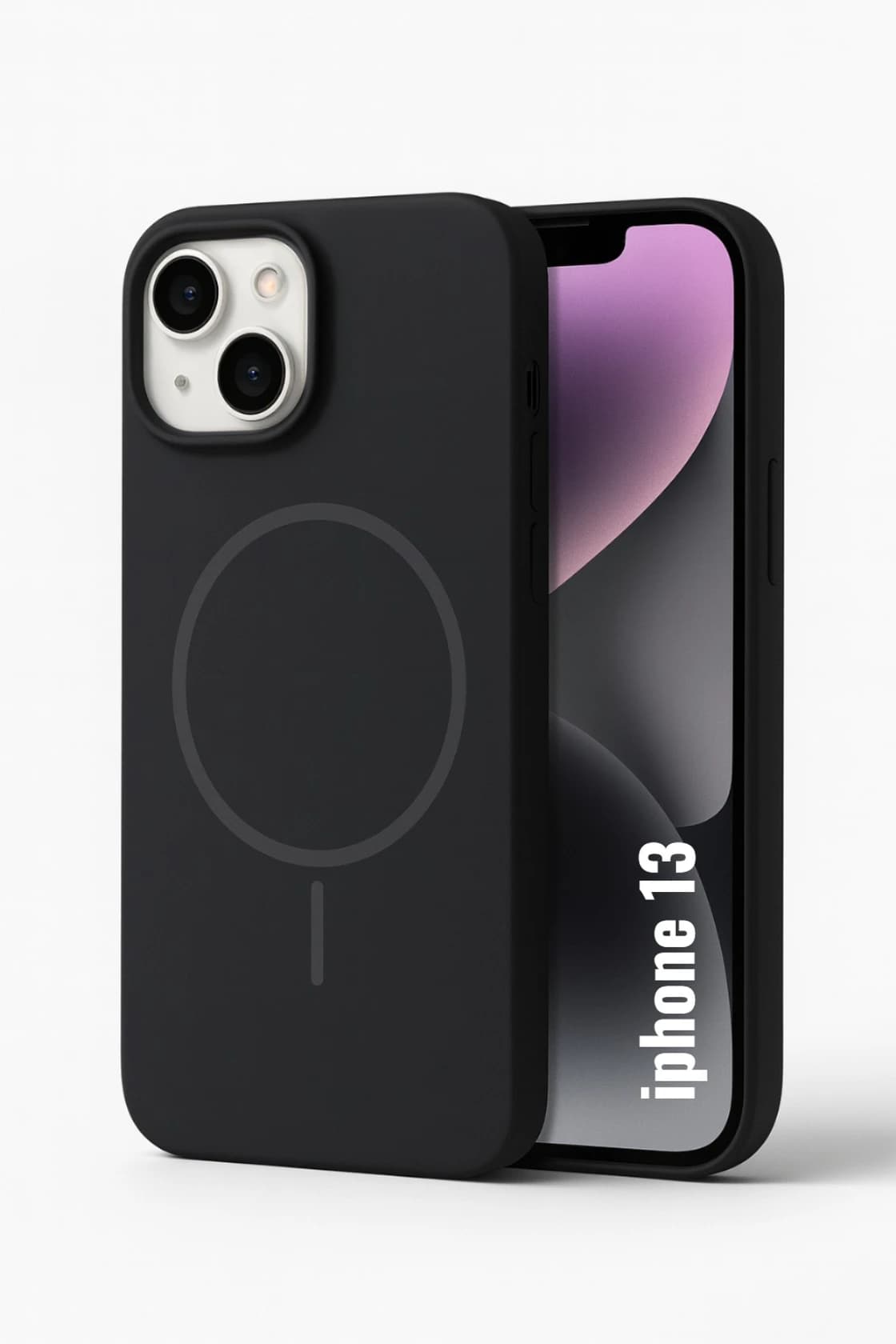 iPhone 13 Premium Liquid Silicone MagSafe Back Cover image 1