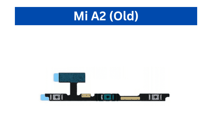 Mi A1 New /Mi A1 Old / Mi A2 Old /Mi A3 Old Power Volume Flex image 2