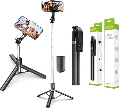Selfie Stick Tripod With Hidden Stand image 2