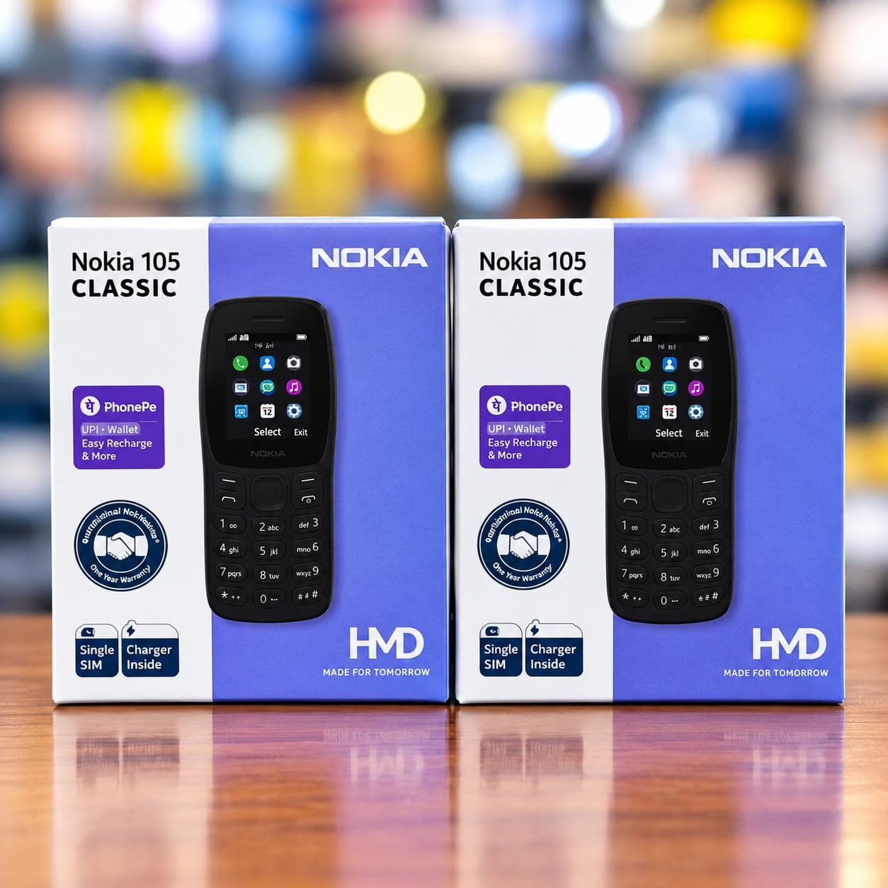 Nokia 105 Classic Feature Phone