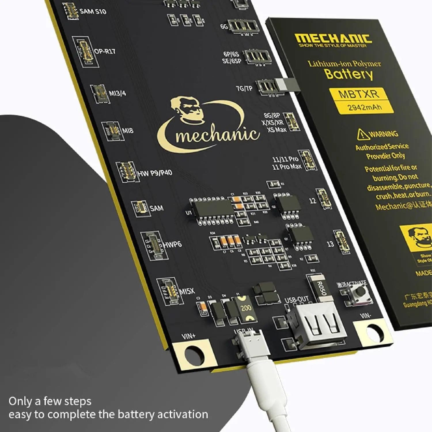 Mechanic BA19 Battery Chip Active Panel. image 4