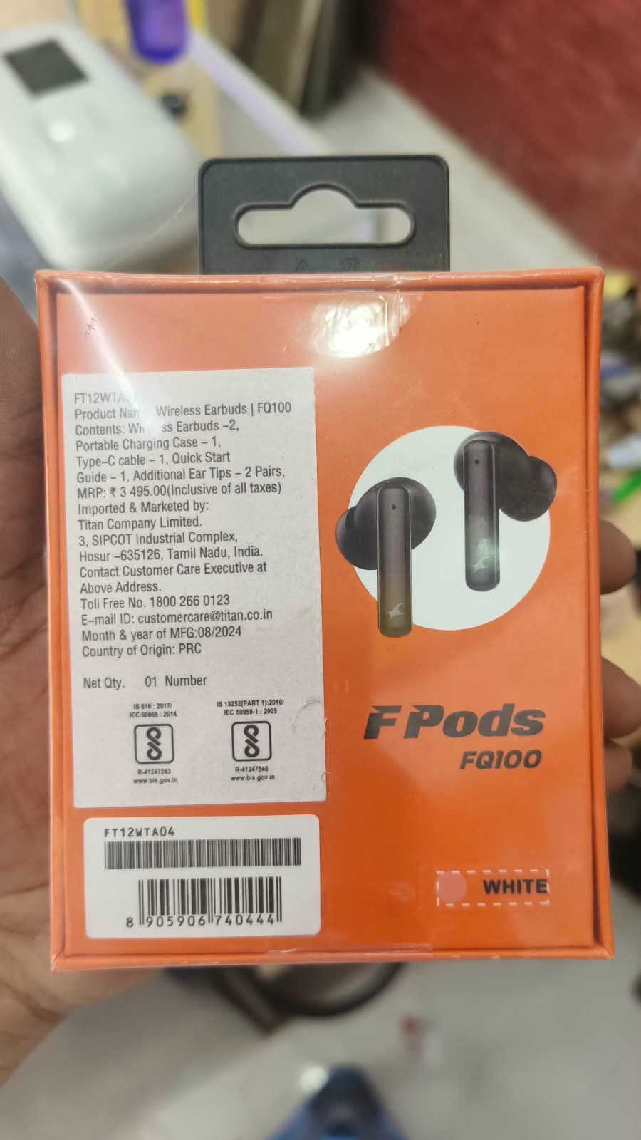 Fastrack FPods FQ100 True Wireless (TWS) Earbuds image 2