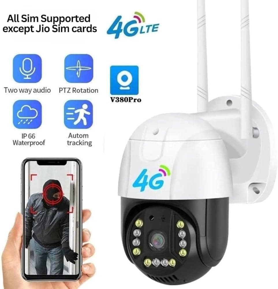 4G PTZ Security Camera image 4