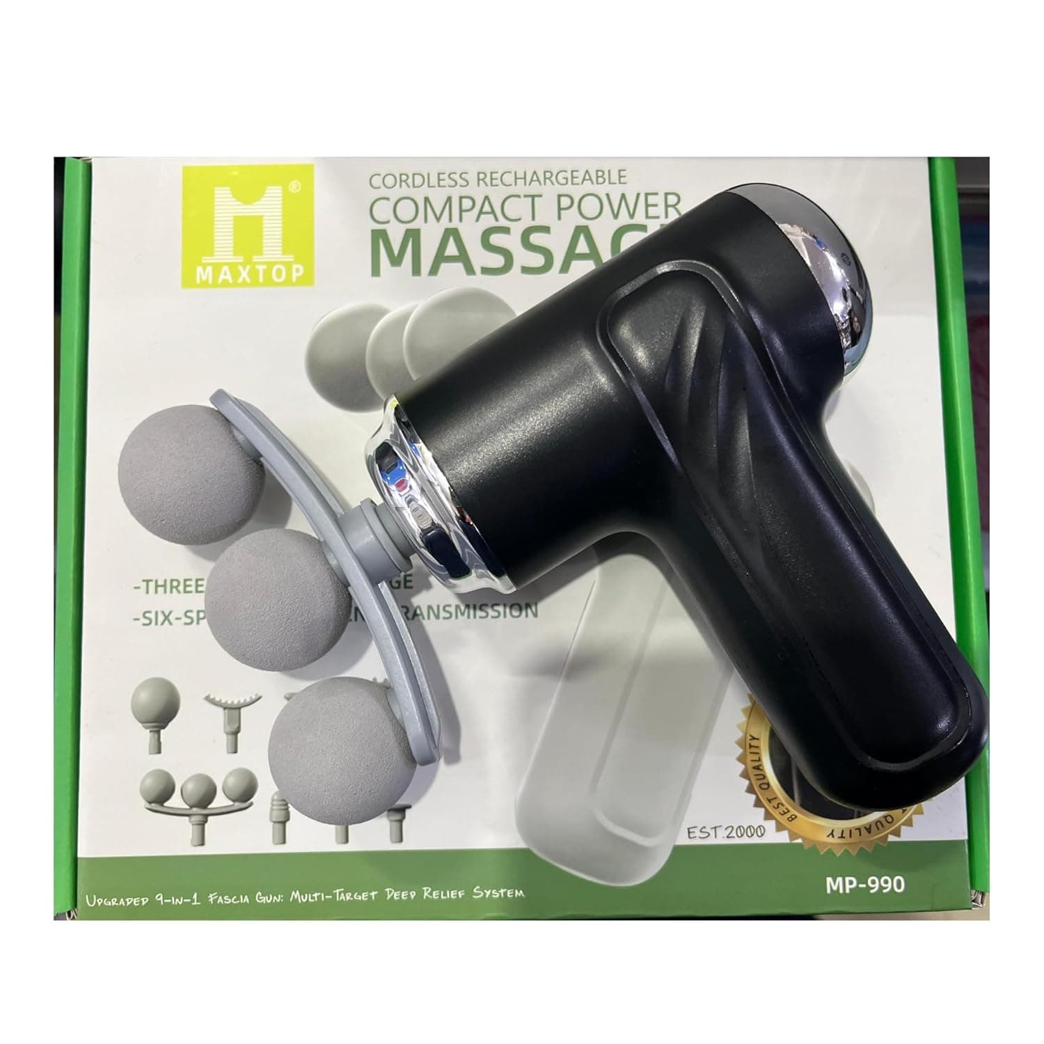 Max Top Compact Power Massager MP 990 image 3